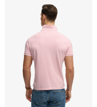 Superdry Polo Vintage Atletski roza