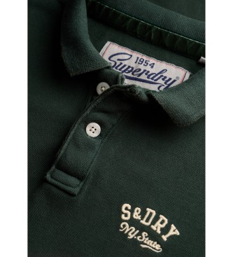 Superdry Polo sportiva vintage verde