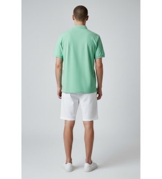 Superdry Vintage Poloshirt Destroy gr�n