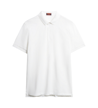 Superdry Weies Piqu-Poloshirt von City
