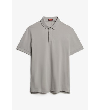 Superdry City grau Pique-Poloshirt