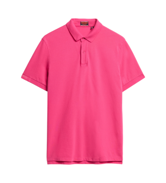 Superdry Plo City em piqu rosa