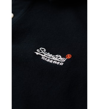 Superdry Polo Classic Pique negro
