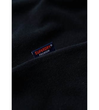 Superdry Polo Classic Pique negro
