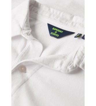 Superdry Polo blanc en maille