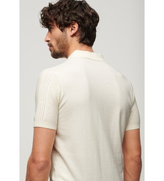 Superdry Kurzrmeliges Poloshirt aus Strick