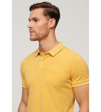 Superdry Polo Vint Destroy jaune