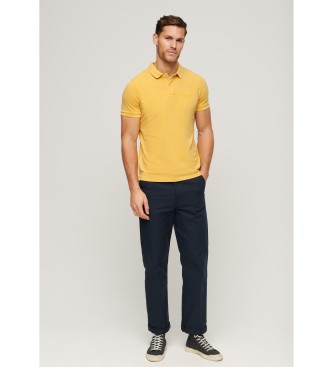 Superdry Polo Vint Destroy jaune