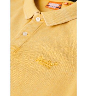 Superdry Polo Vint Destroy jaune