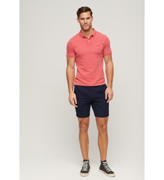 Superdry Polo Verwoest roze