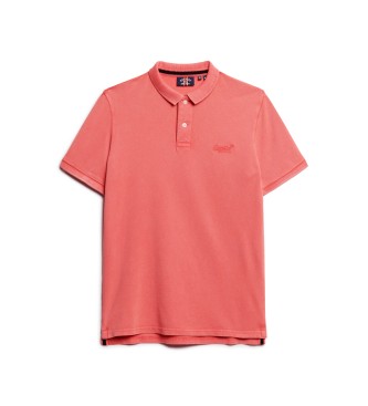 Superdry Polo Verwoest roze