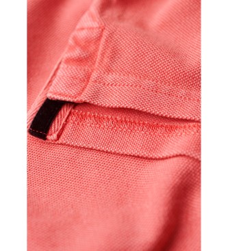 Superdry Polo Verwoest roze