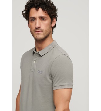 Superdry Polo gris dtruit