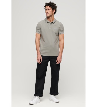 Superdry Polo gris dtruit