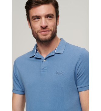Superdry Polo Destroyed azul