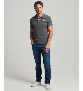 Superdry Superstate grey polo shirt