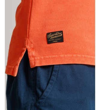 Superdry Poloshirt Superstate orange