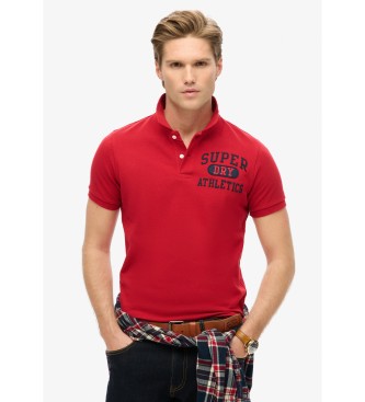 Superdry Superstaat rood poloshirt