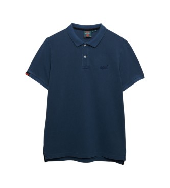 Superdry Polo Vint Destroy azul