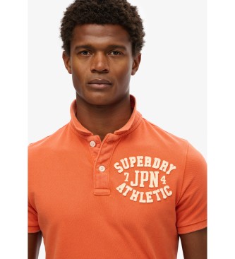 Superdry Polo Vintage Athletisch orange