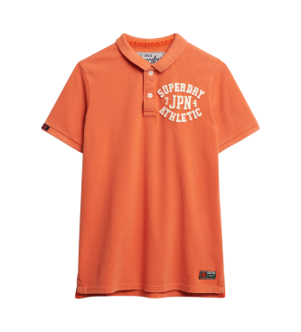 Superdry Polo Vintage Athletisch orange