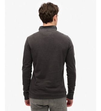 Superdry Polo Vintage Athletic noir