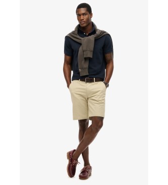 Superdry Polo vintage Destroy marine