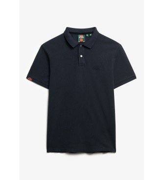 Superdry Polo vintage Destroy marine