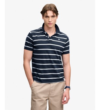 Superdry Polo Vintage Stripe marine