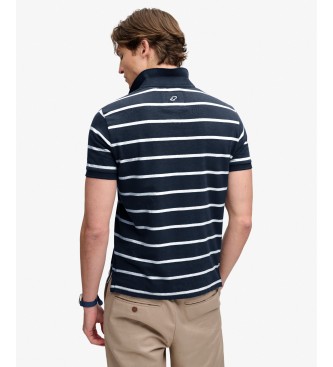 Superdry Polo Vintage Stripe marine