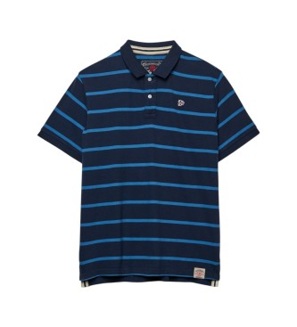 Superdry Polo Vintage Stripe marine