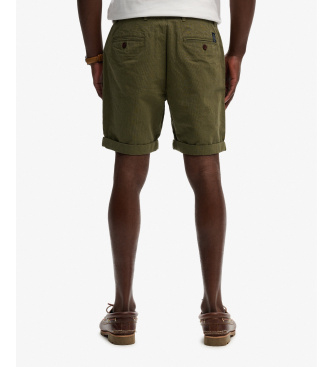 Superdry Shorts Premium Textured Chino green