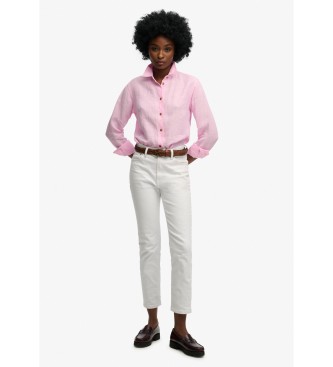 Superdry Premium Slim Hemd rosa