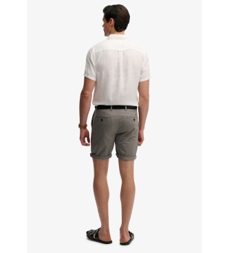 Superdry Pantal�n Corto Premium Regular Chino gris
