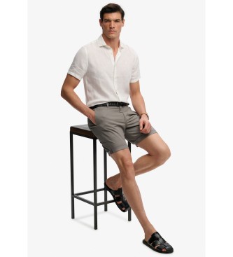 Superdry Pantal�n Corto Premium Regular Chino gris