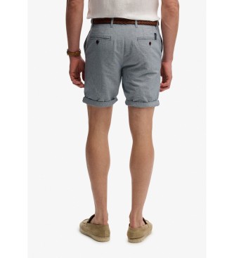 Superdry Shorts Premium Textured Chino blue