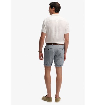 Superdry Shorts Premium Textured Chino blue