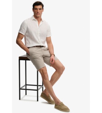 Superdry Shorts Premium Textured Chino beige