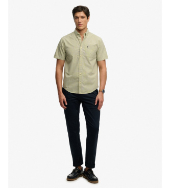 Superdry Camisa Preppy Poplin verde
