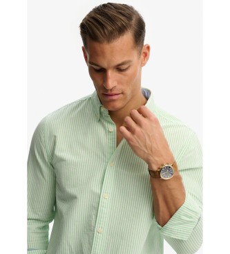 Superdry Preppy Oxford overhemd groen