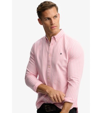 Superdry Preppy roze oxford overhemd