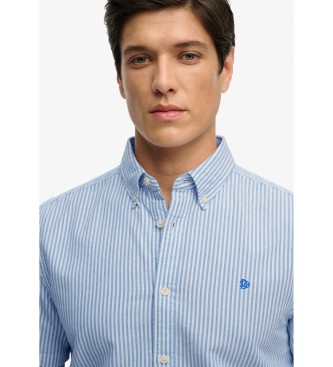 Superdry Camisa Preppy Oxford azul