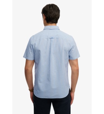 Superdry Camisa Preppy Oxford azul