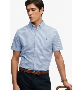 Superdry Camisa Preppy Oxford azul