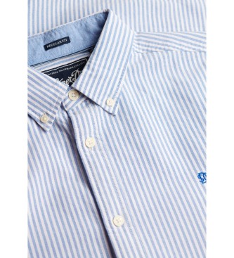 Superdry Camisa Preppy Oxford azul
