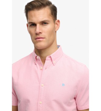 Superdry Schickes rosa Oxford-Hemd