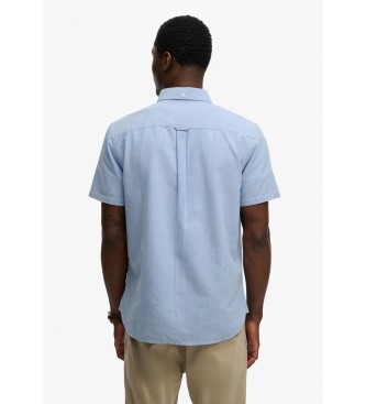 Superdry Preppy blauw oxford overhemd