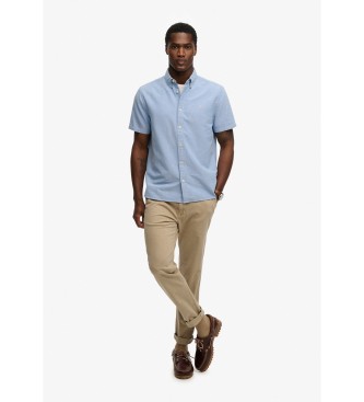 Superdry Preppy blauw oxford overhemd