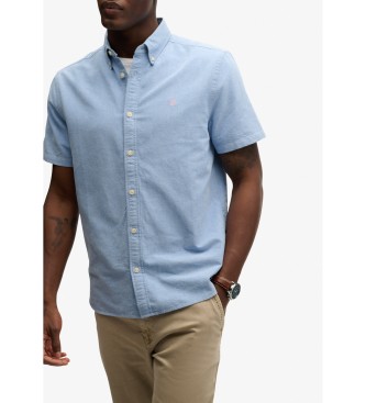 Superdry Preppy blauw oxford overhemd