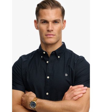Superdry Preppy Oxford Hemd navy